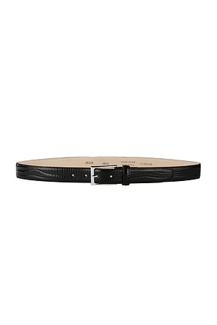 Crocodile Embossed Belt AUREUM