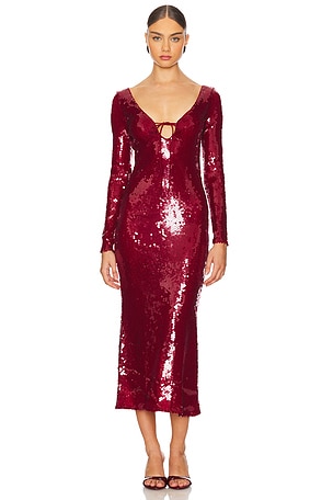 Verona Sequin Maxi Dress Bardot