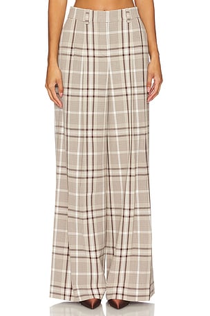 Leroy Pleated Wide Leg Pant SIMKHAI