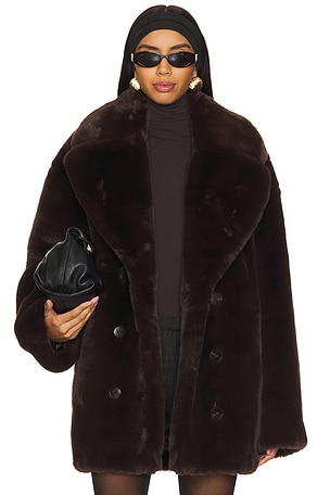 Wainscott Faux Fur Jacket Lovers and Friends